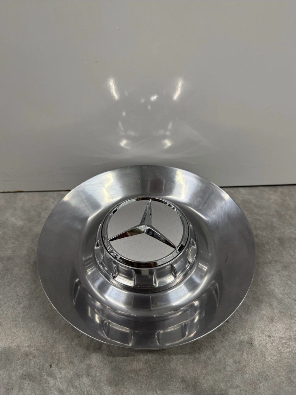 Brush Silver Center Cap G63 G550 G Wagon AMG For Mercedes Benz Wheel A0004003400